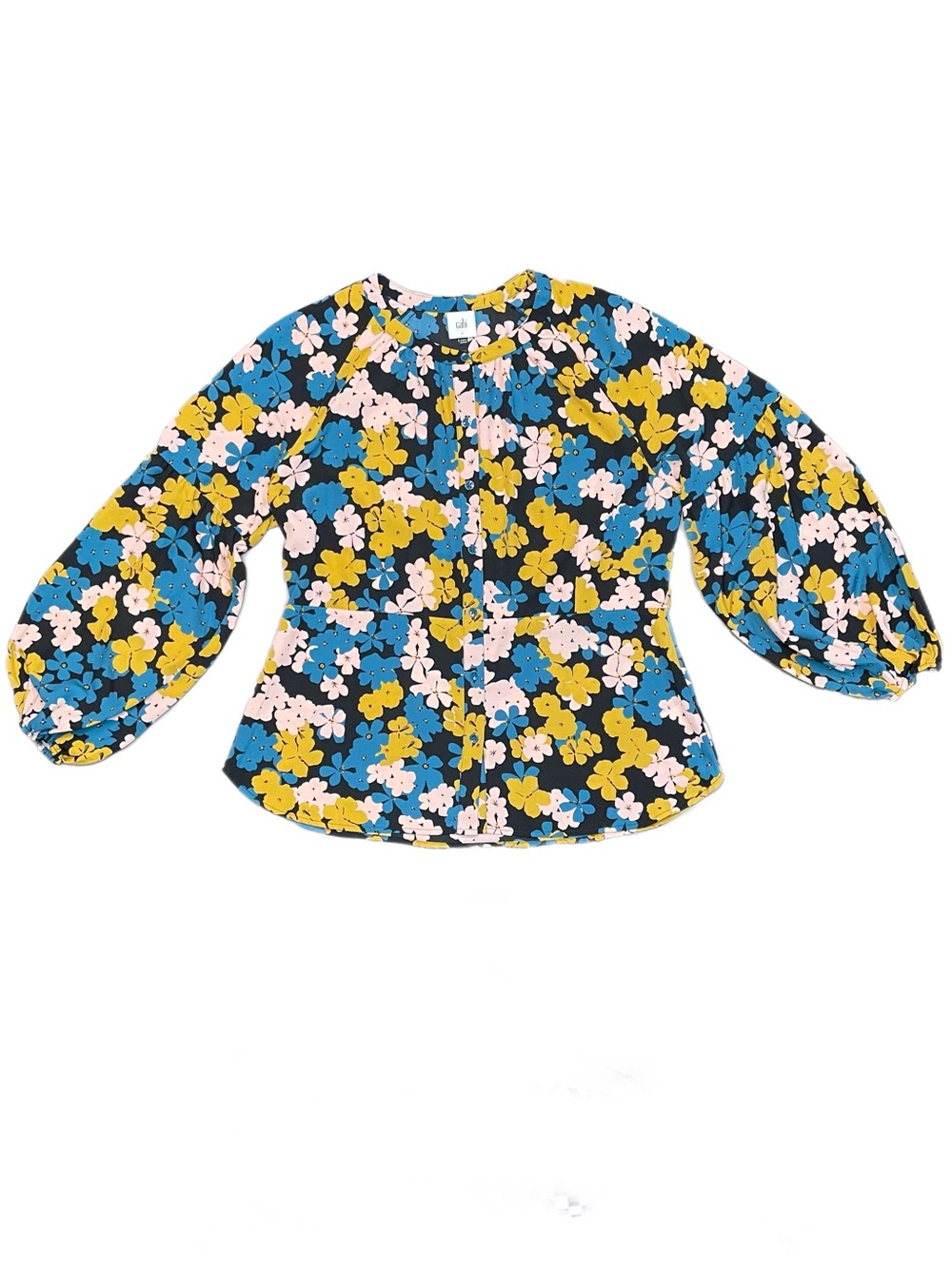 Cabi Long Sleeve Button Up Blouse Size Large